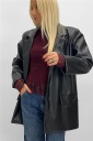 blazer effetto pelle kalie
